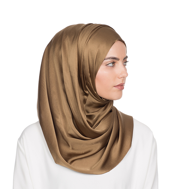 Satin hijab deals