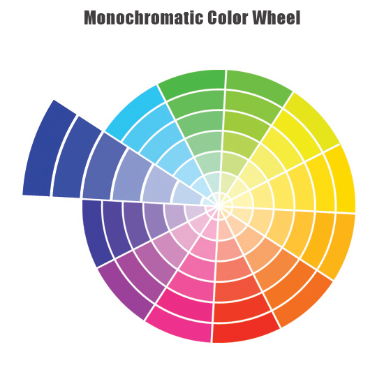 monochromatic-colour-wheel