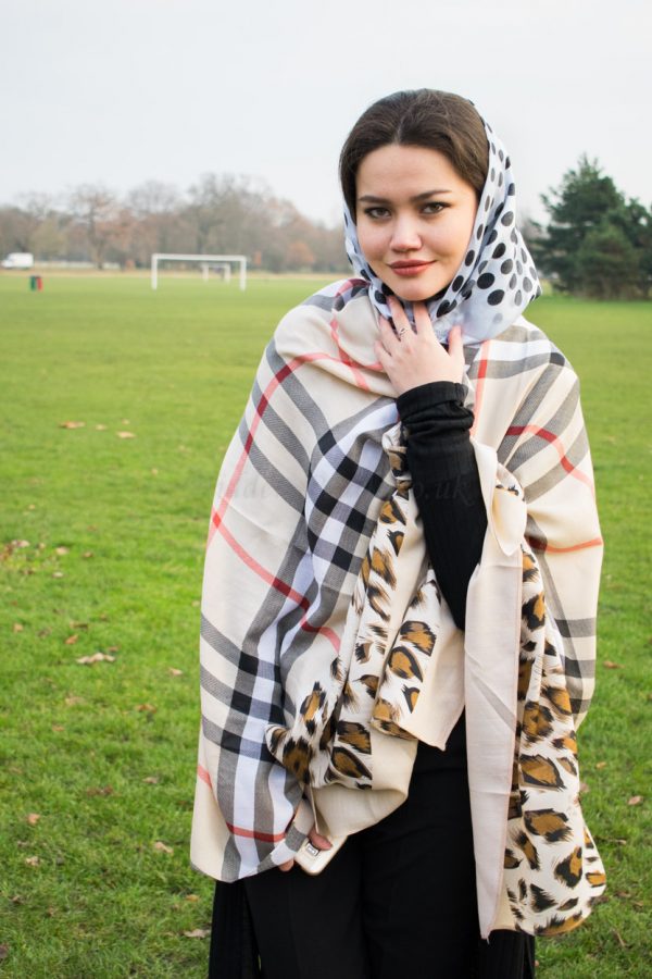 burberry glitter scarf