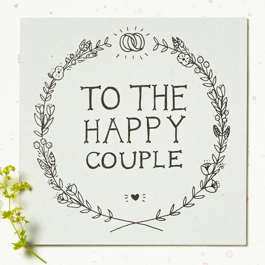 Printable Wedding Gift Card Template